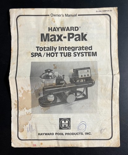 Hayward max pak - hayward, c-250-10mp2h
