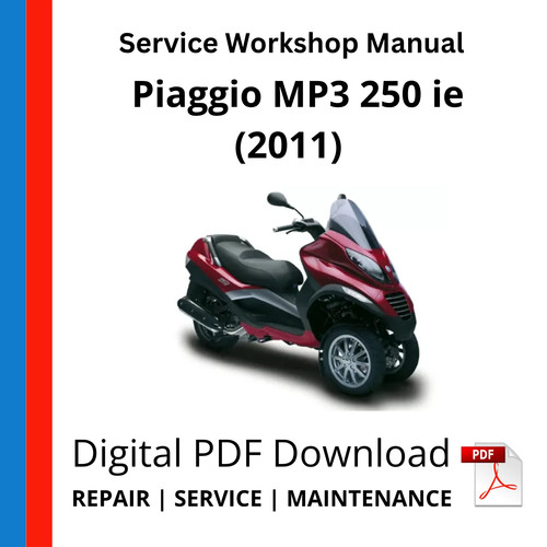 Piaggio mp3 250 - ie, (2011)