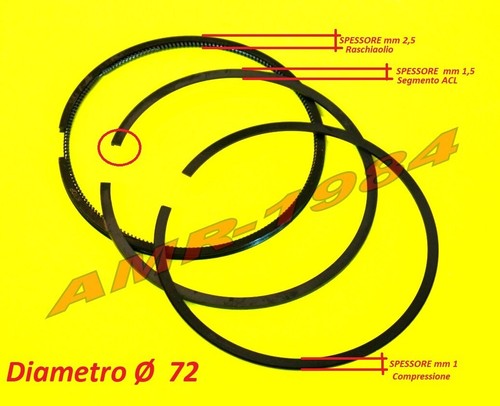 Kit segmenti pistone - kit,